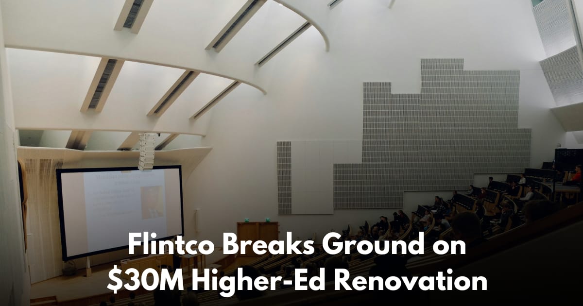 Flintco Begins $30M Renovation of Fogelman College of Business at University of Memphis