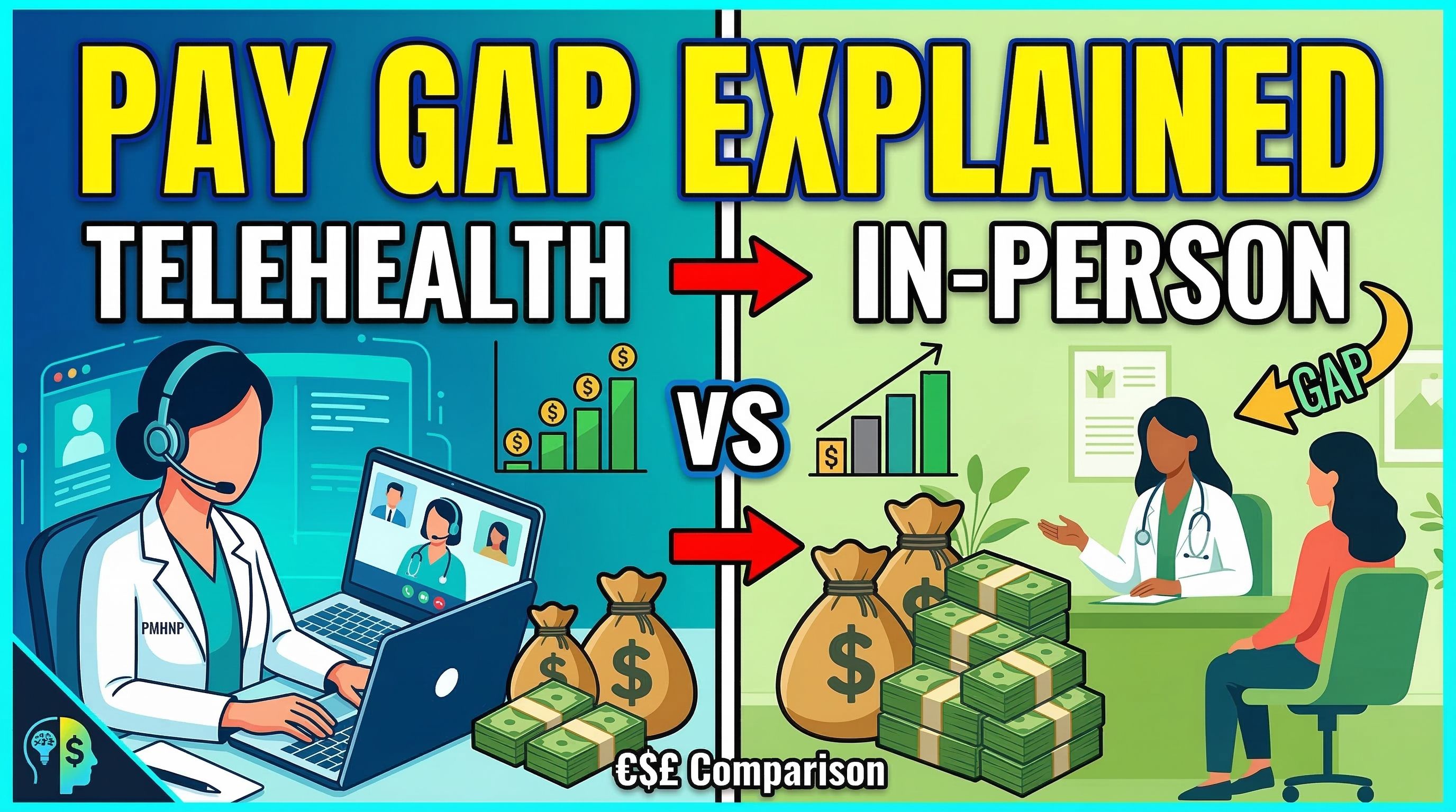 Telehealth vs In-Person: Pay Gap Explained