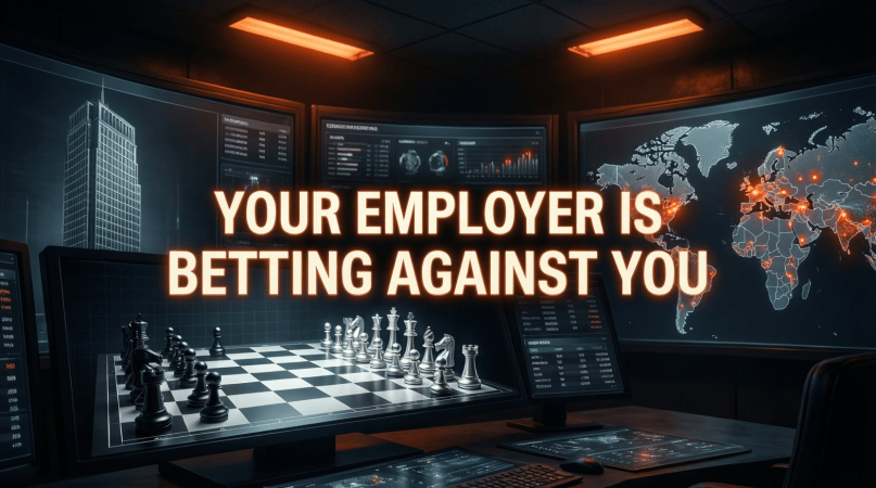 Your Employer Is Betting Against You