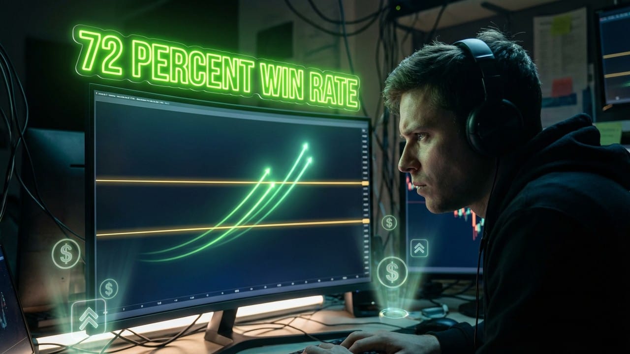 This Algo strategy has only 2 rules and 72% Win rate