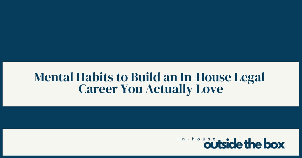 No One Expects Lawyers to Be Happy.  Let's Fix That.