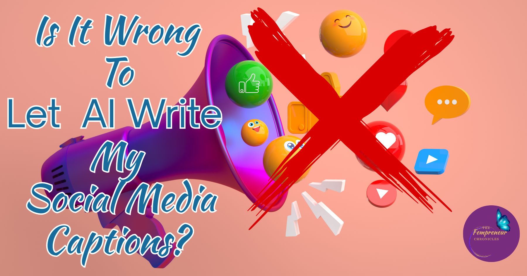 Is It Wrong to Let AI Write My Social Media Captions?