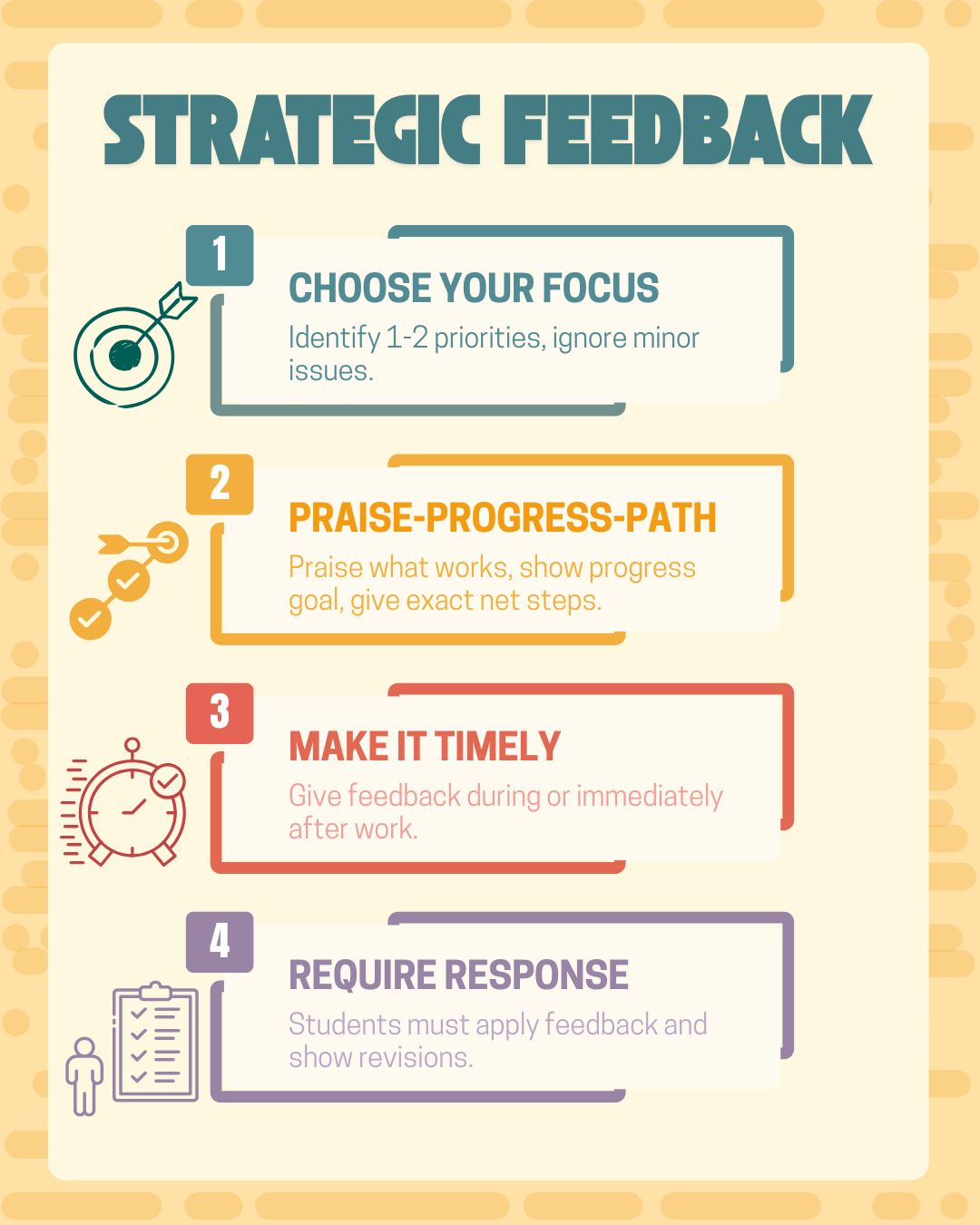 Your Weekly Power Move: Strategic Feedback