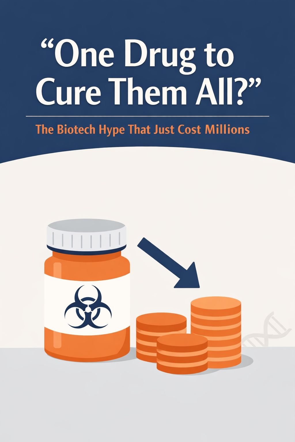 “One Drug to Cure Them All?” — The Biotech Hype That Just Cost Millions