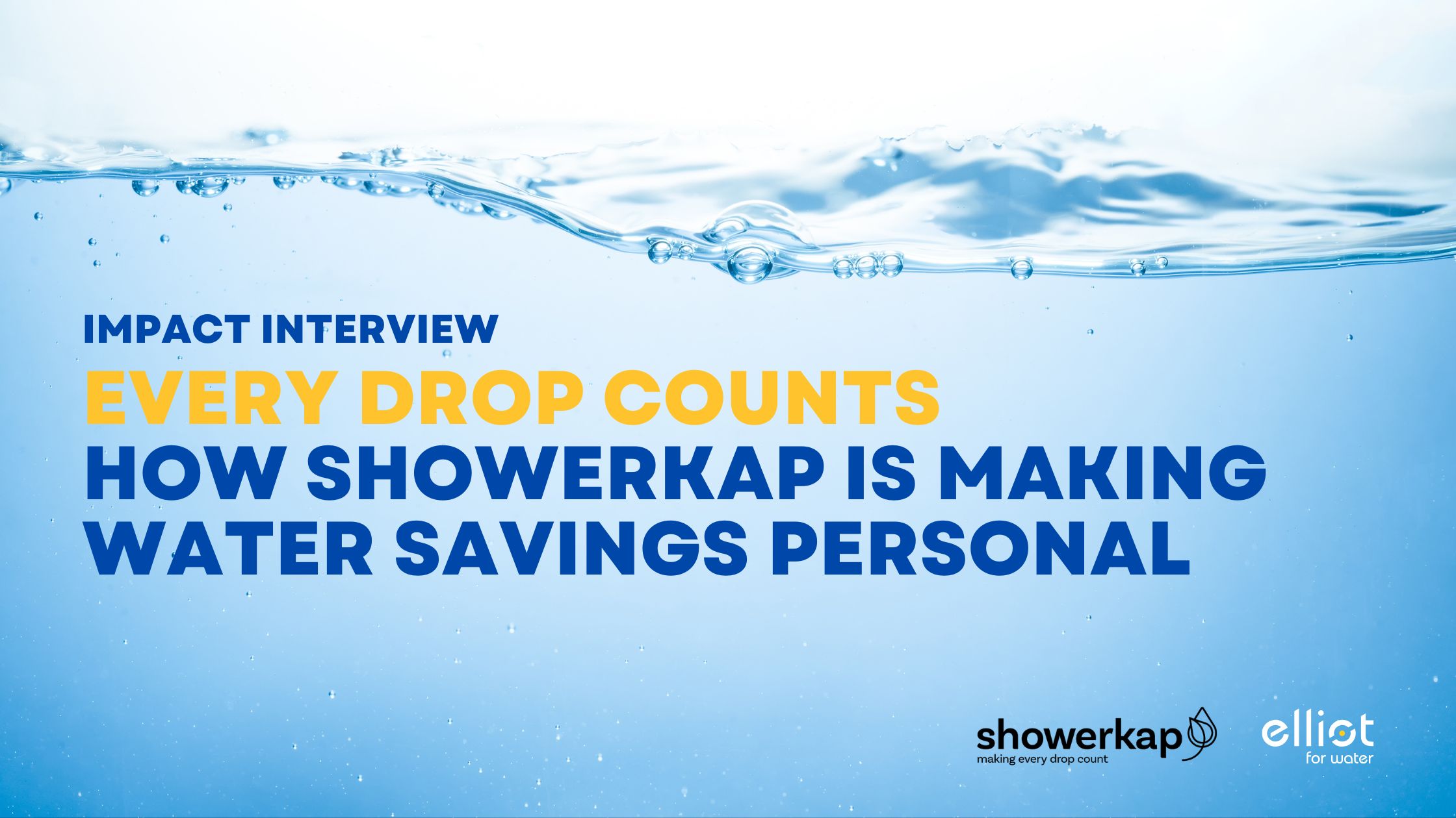 Every Drop Counts: How Showerkap Is Making Water Savings Personal