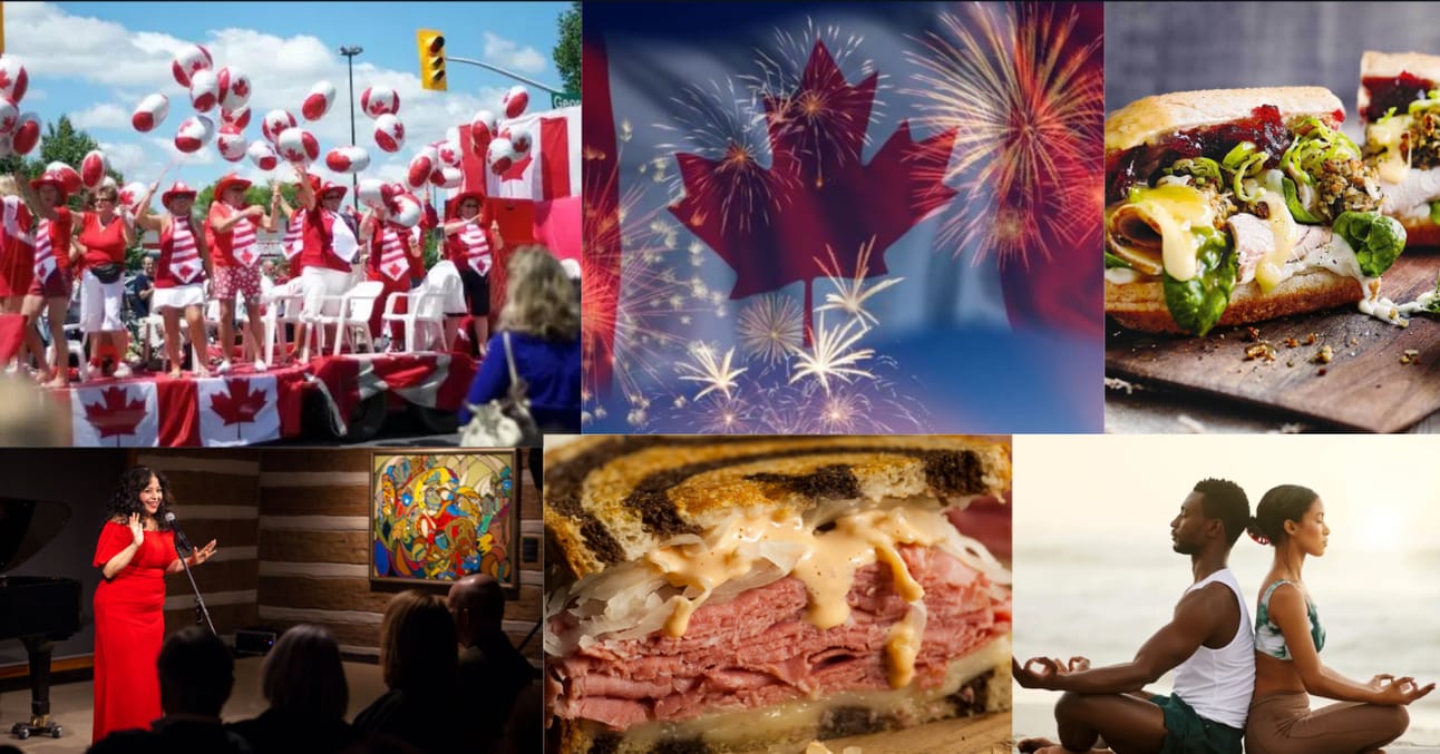 📌 Canada Day & Healthy Lava Cake