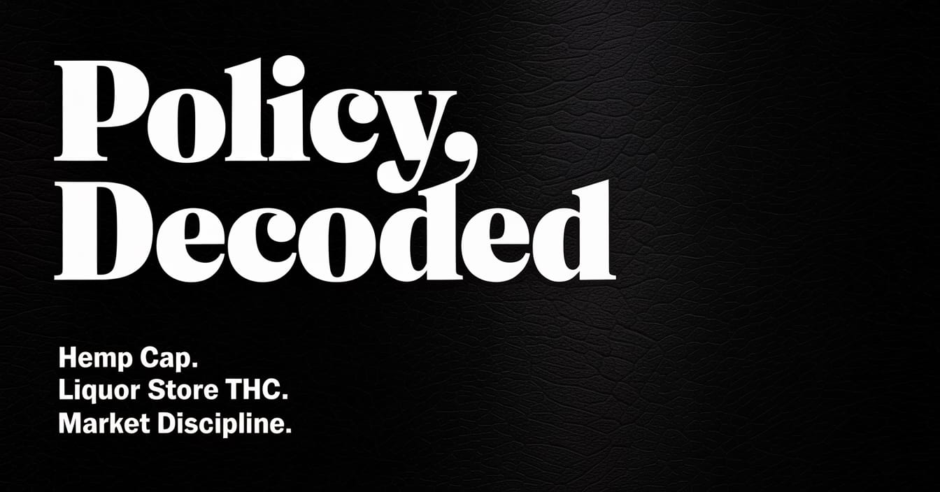 🌾 Hemp THC Drinks, New York Liquor Stores, and the Next Compliance Squeeze