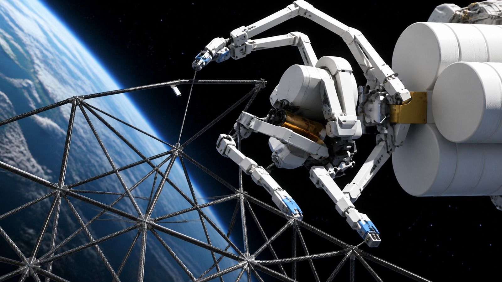☕ China quer lançar ‘aranha espacial’