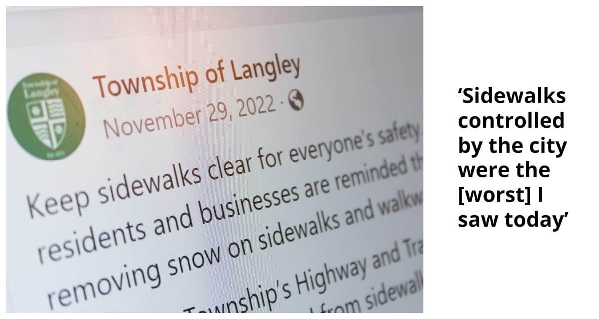 Is your city ignoring its own snow-shoveling rules?