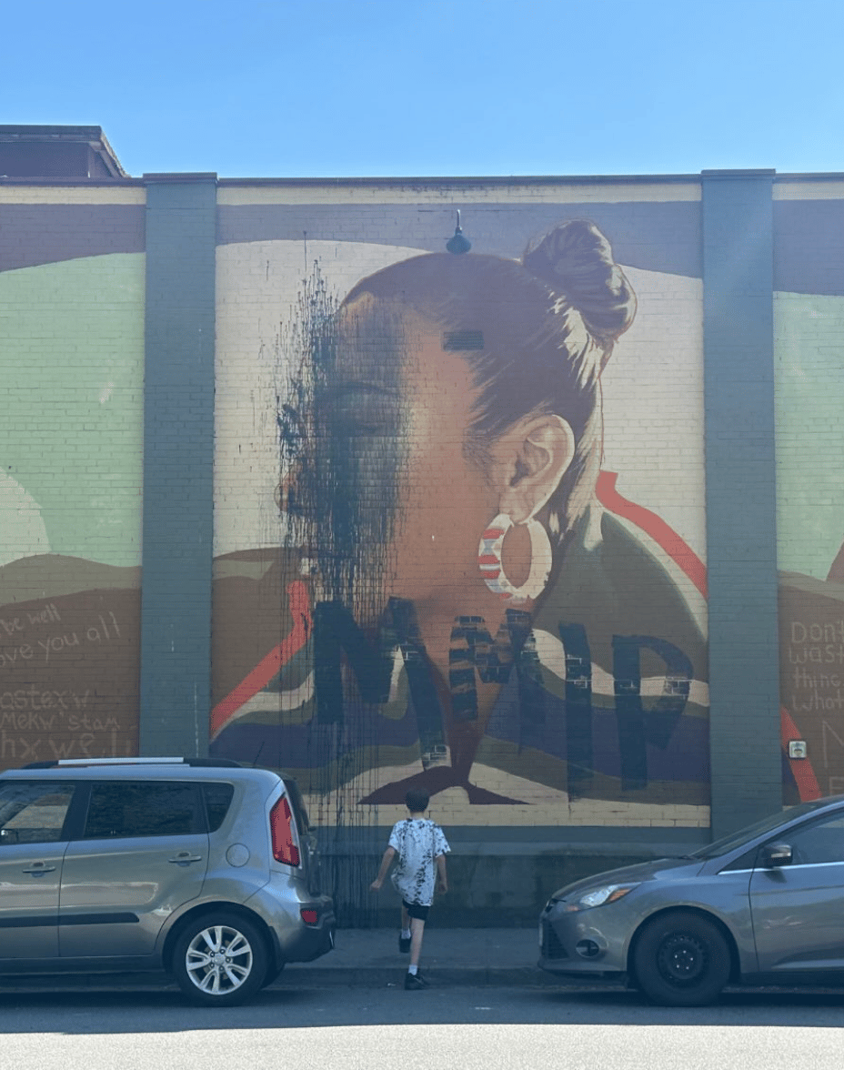 Chilliwack Mural Festival calls for support after beloved portrait is defaced