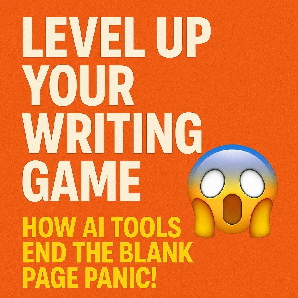 Level Up Your Writing Game: How AI Tools End the Blank Page Panic! 🤯