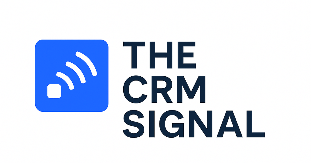 Weekly CRM Signal
