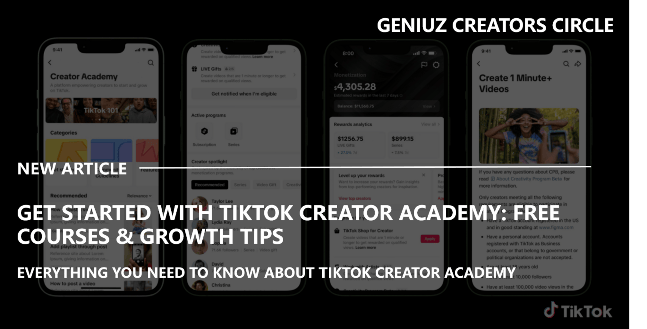 Get Started with TikTok Creator Academy: Free Courses & Growth Tips