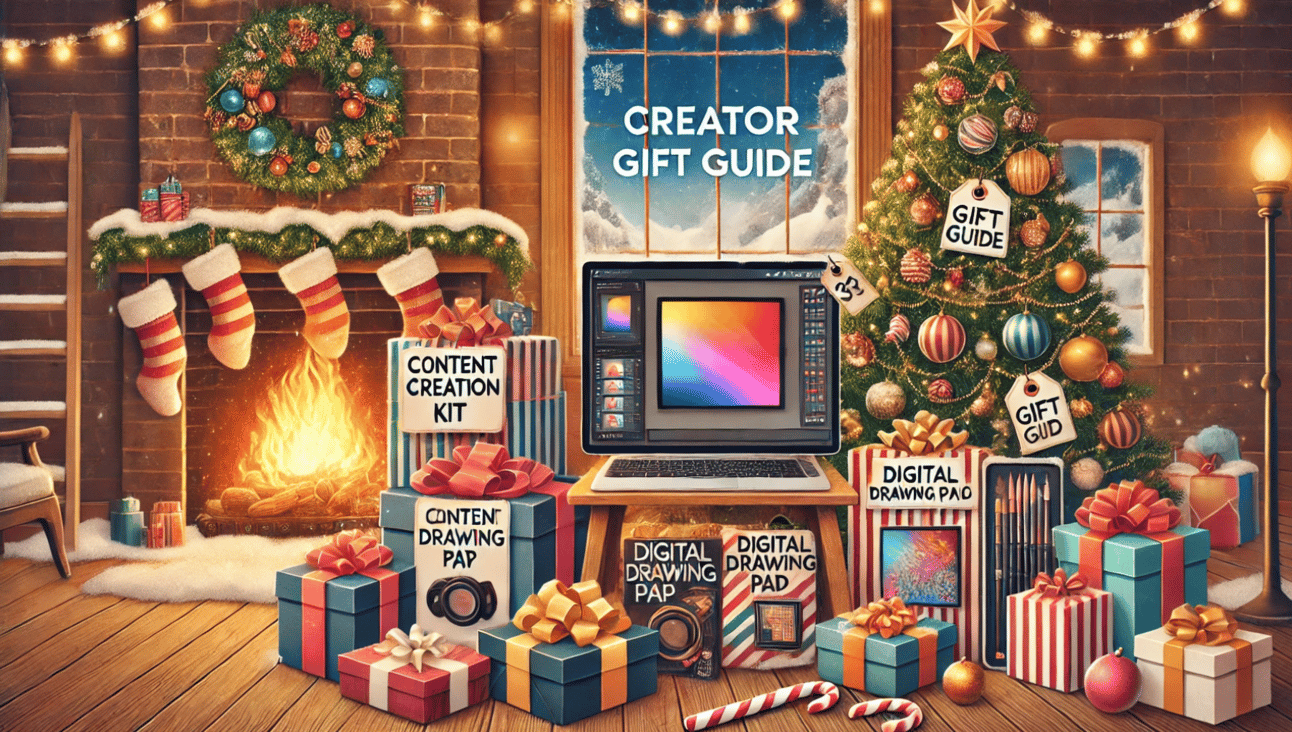 Last Minute Creator Holiday Gift Guide