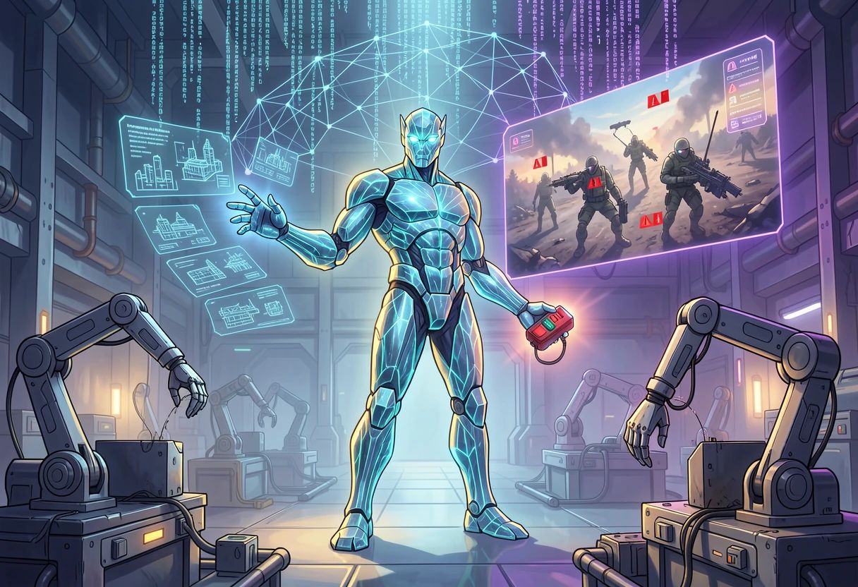 The $100 Billion AI Bet: Bezos, Battlefields, and Bots Writing the Web