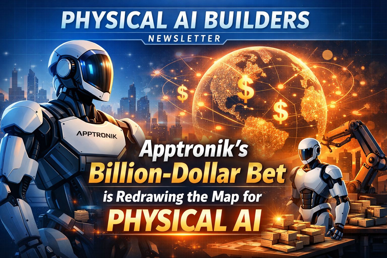 Apptronik's Billion-Dollar Bet is redrawing the map for Physical AI 🧪