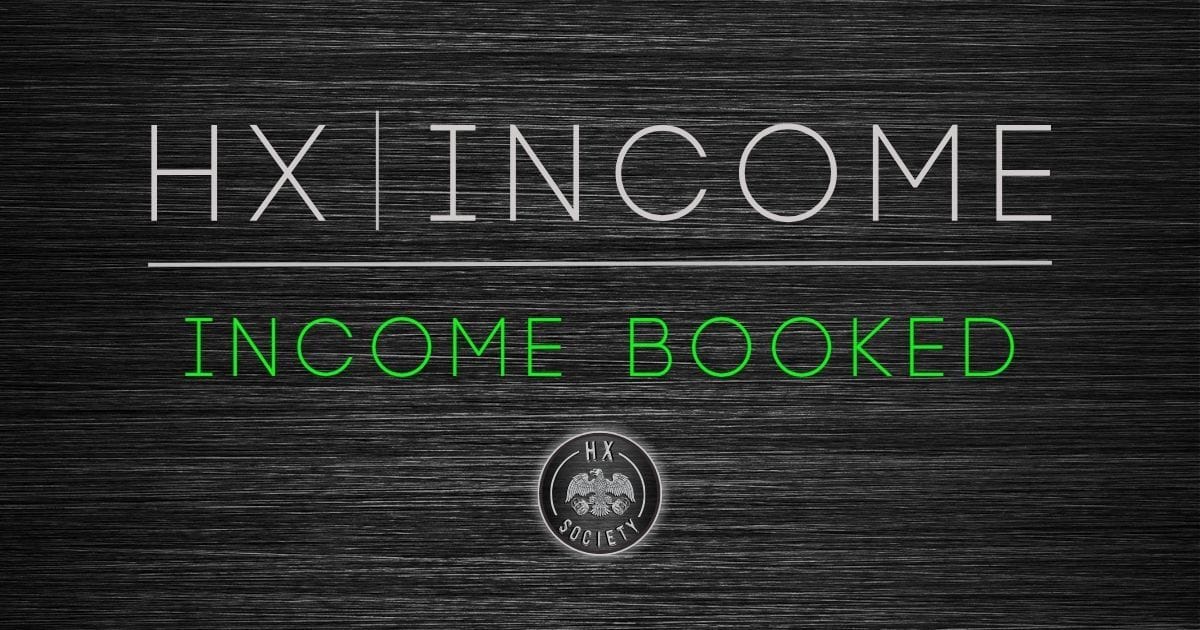 HX Income - Booking Income
