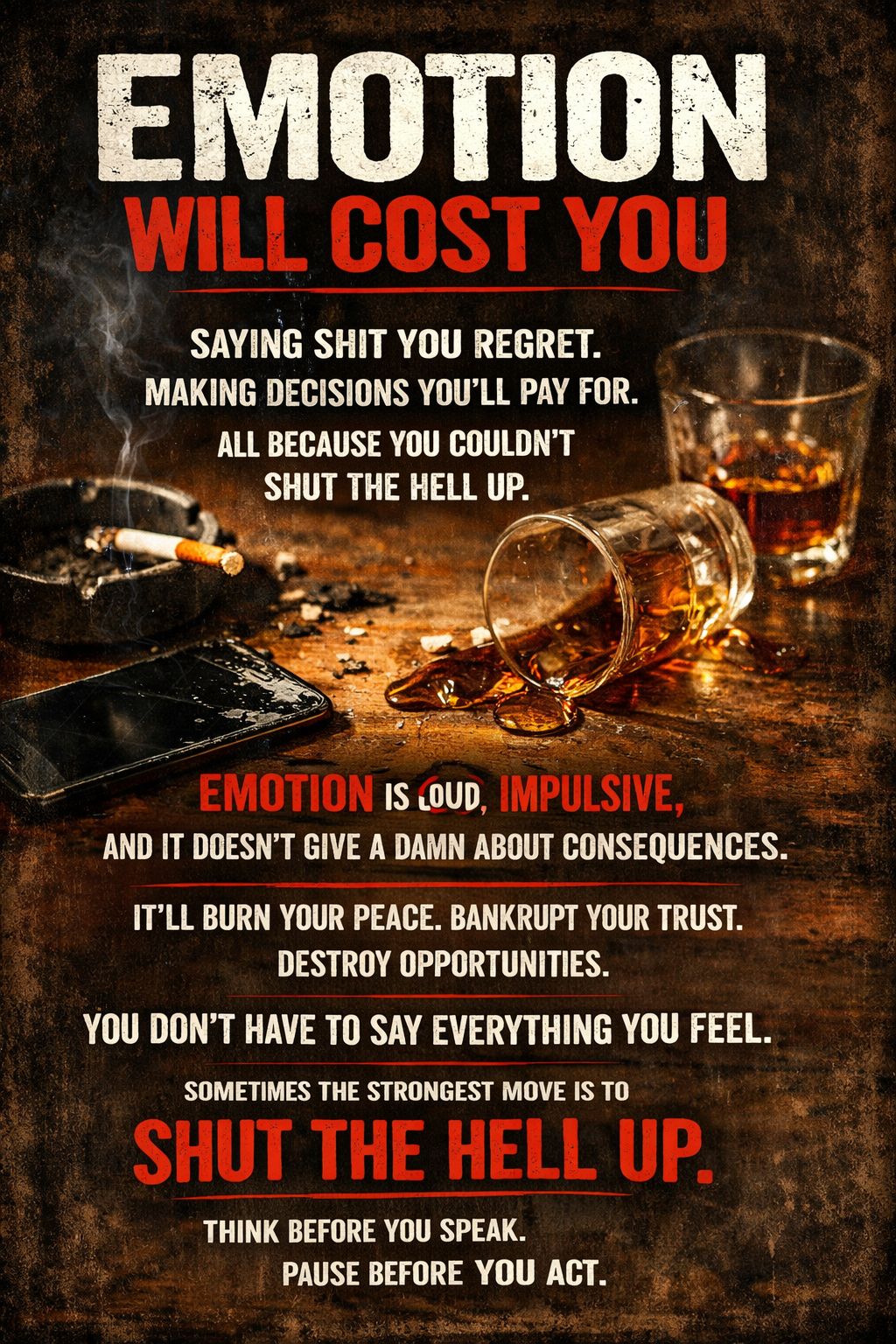 Today's Light | Emotion Will Cost You