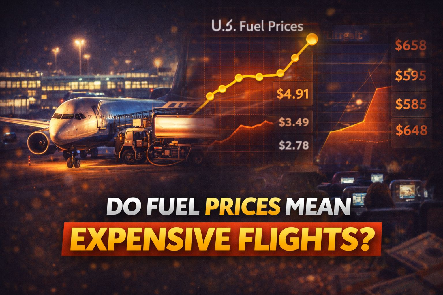 How Airlines React When Fuel Prices Rise