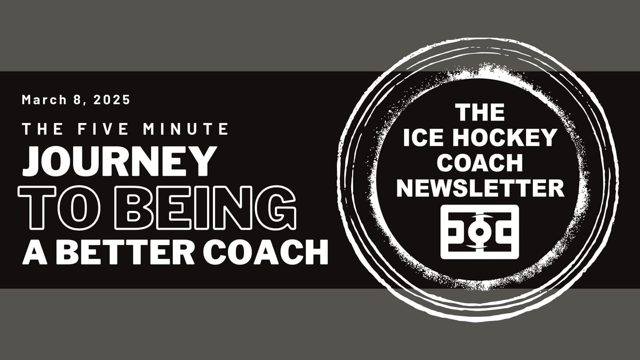 The Ice Hockey Coach Newsletter