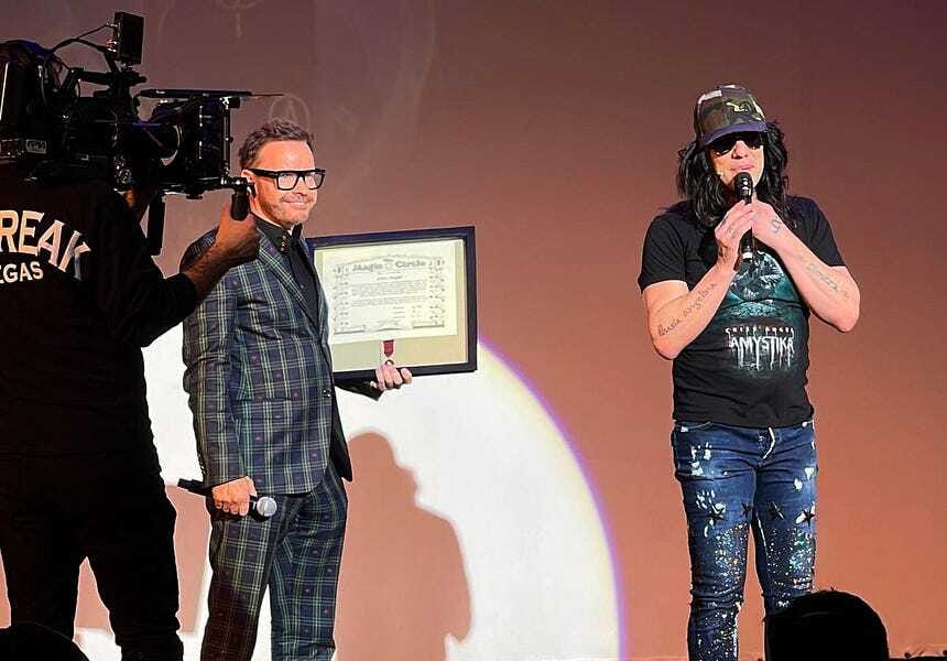 The Magic Circle Awards Criss Angel