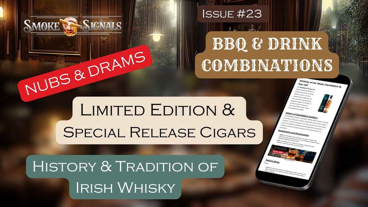 🌿 Cigars - Whiskeys - BBQ 🥩 - 🥃 Latest News From Cigar & Bourbon World