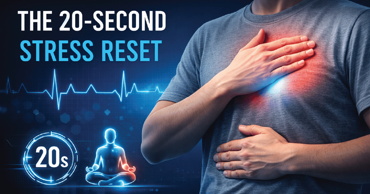 The 20-Second Stress Reset Hiding in Plain Sight