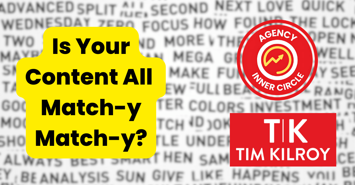 Does Your Content Match Your Outfit?