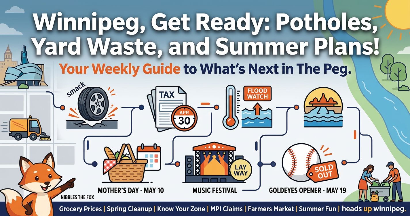 It's Spring...ish! Moms, May Long, & Cleanup