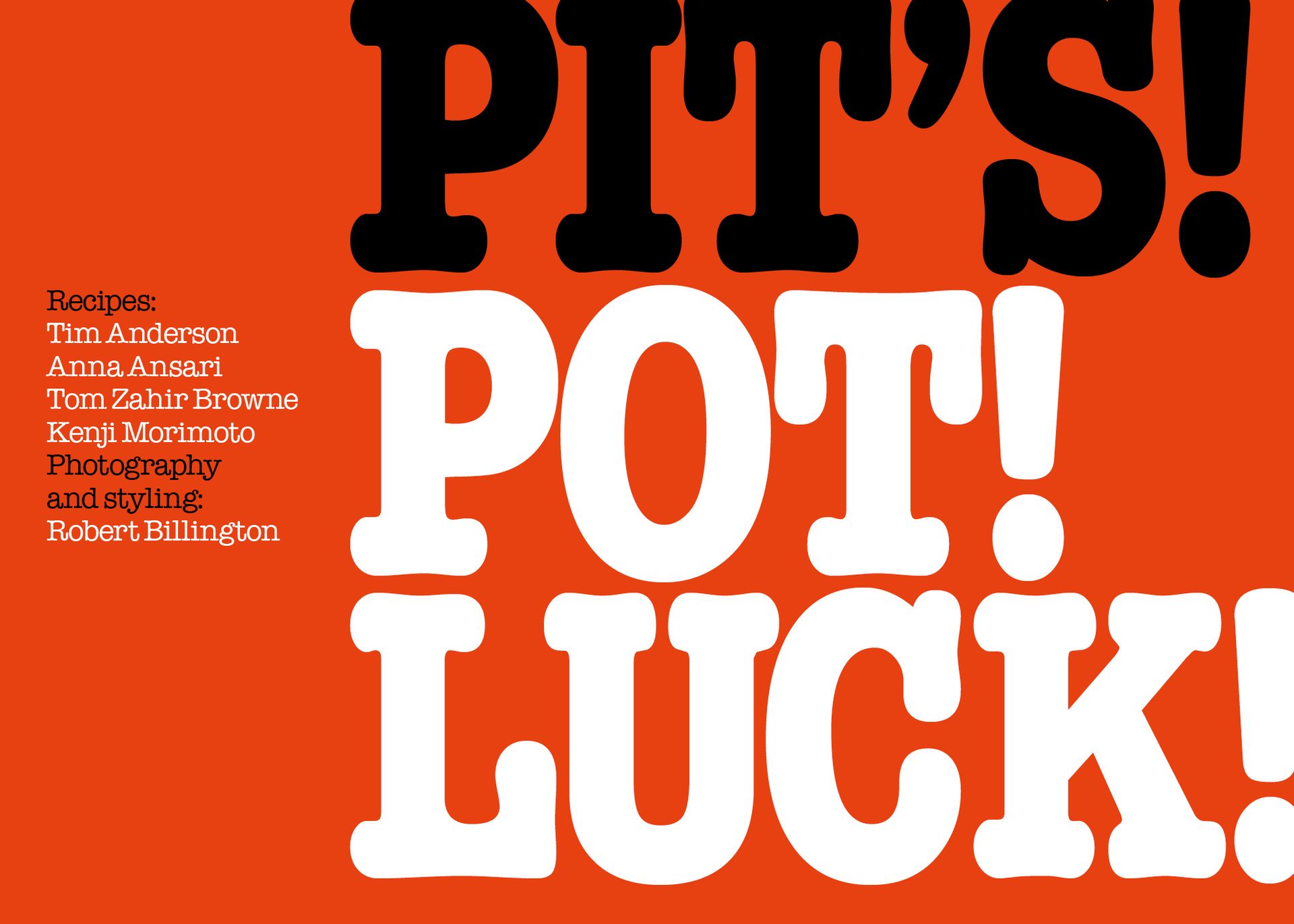 Why do we change our typeface every issue?