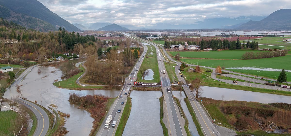 How raising the Sumas dike could spur highway widening between Chilliwack & Abbotsford