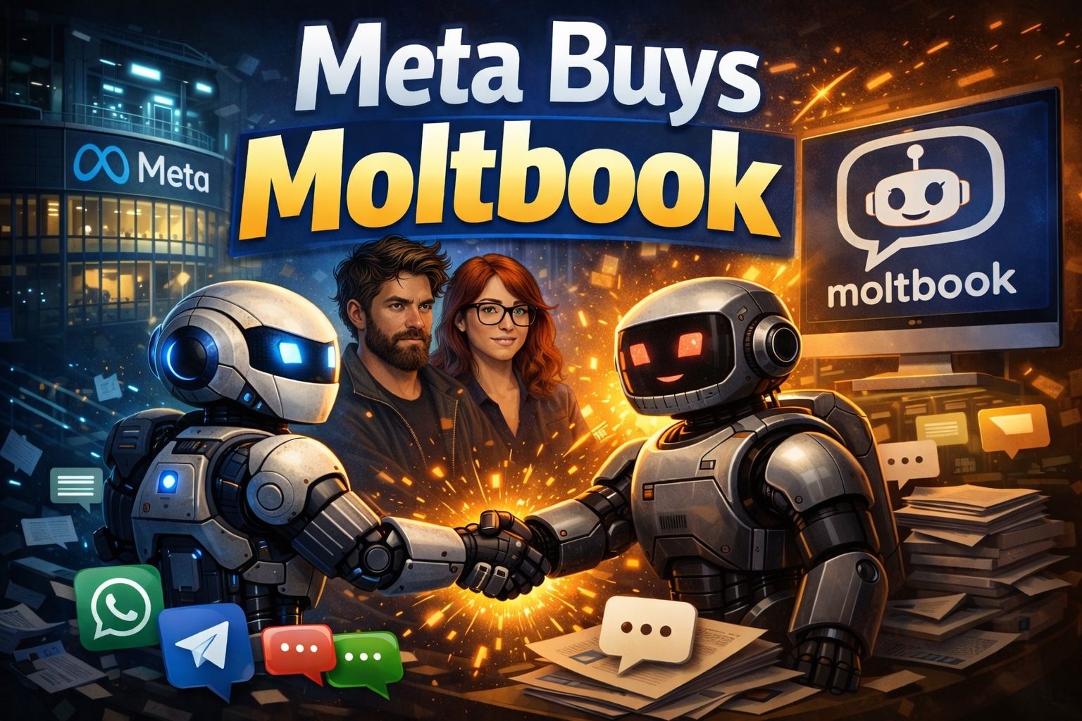 Meta buys Moltbook