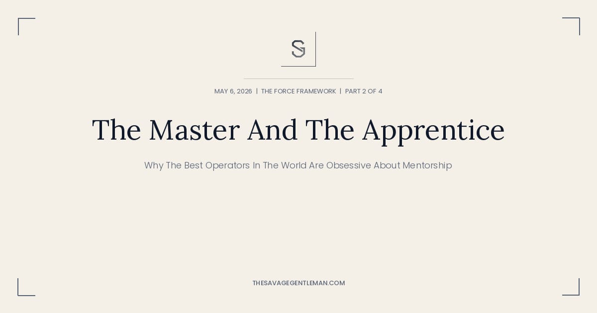 The Master And The Apprentice