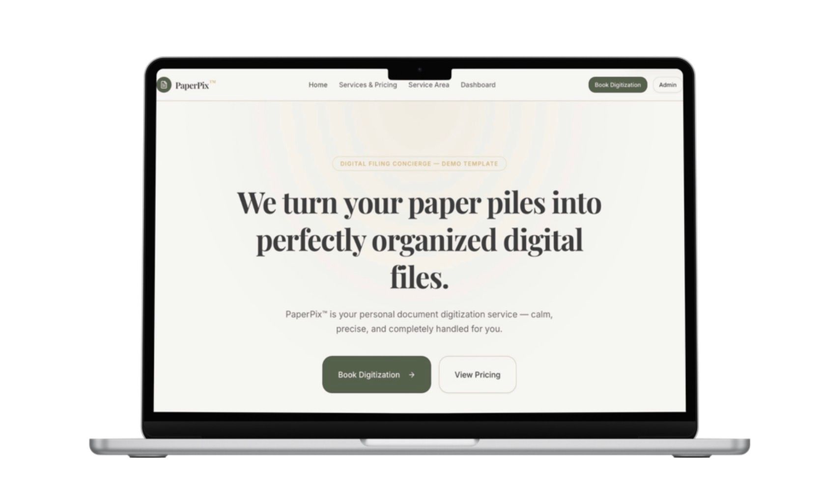Home Digitalization (Paper → Digital Service)