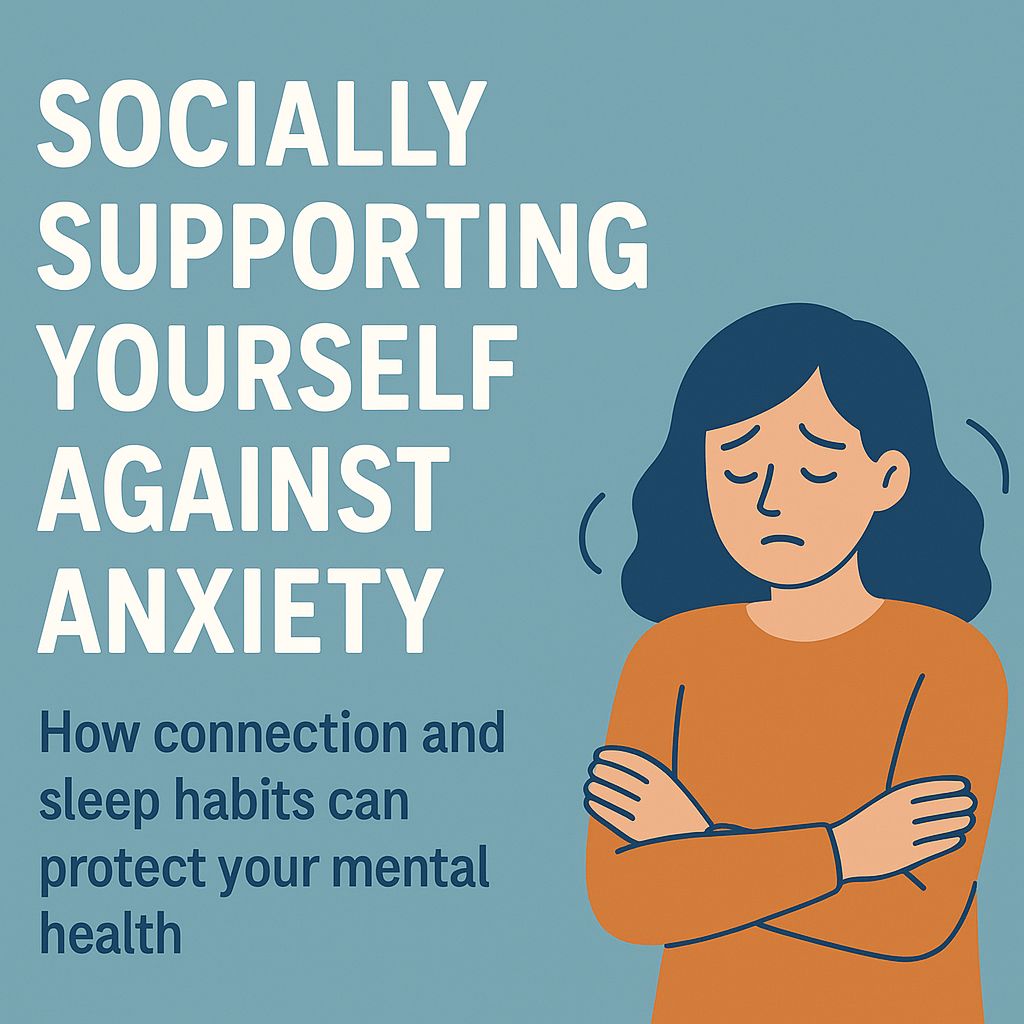 Socially Supporting Yourself Against Anxiety