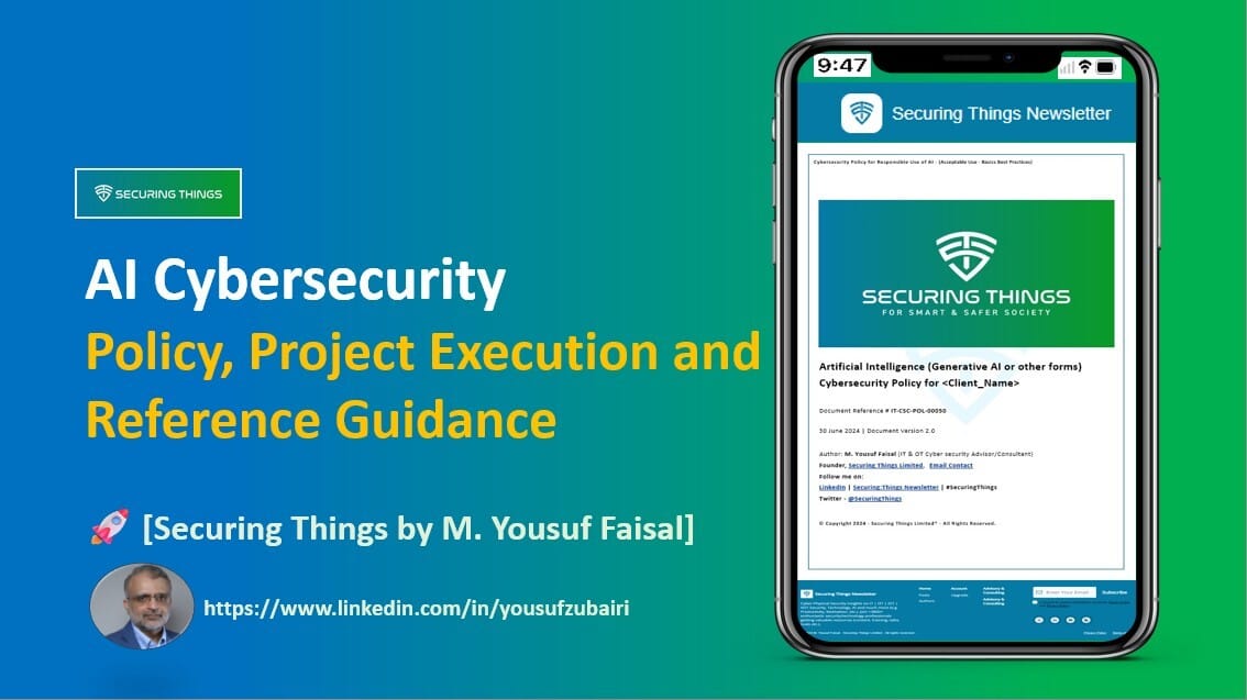 AI Cybersecurity Policy & Reference Guidance (a recap)