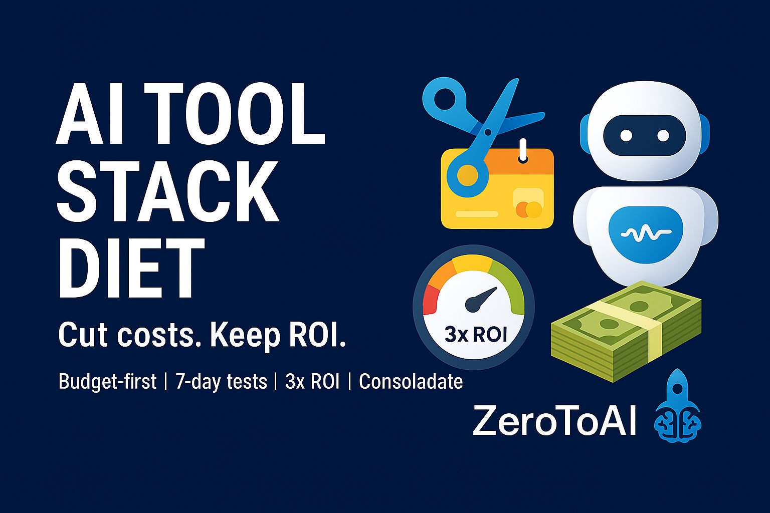 🤖 AI Tool Overload? The Simple 3-Step Framework to Pick Winners (Not Wallet-Drainers)