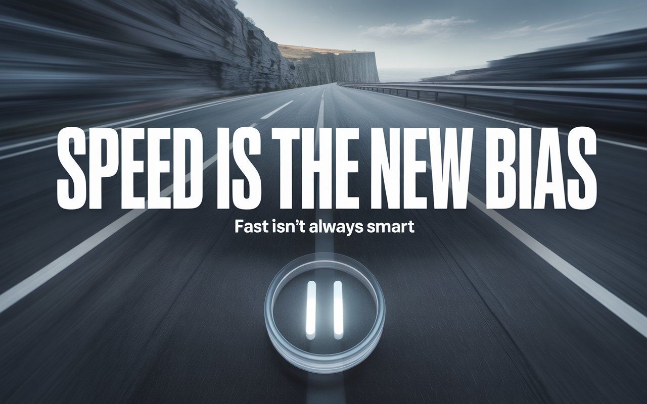 Speed Is the New Bias