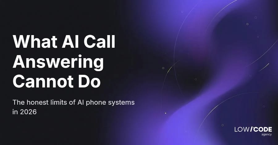 What AI Call Answering Still Cannot Handle