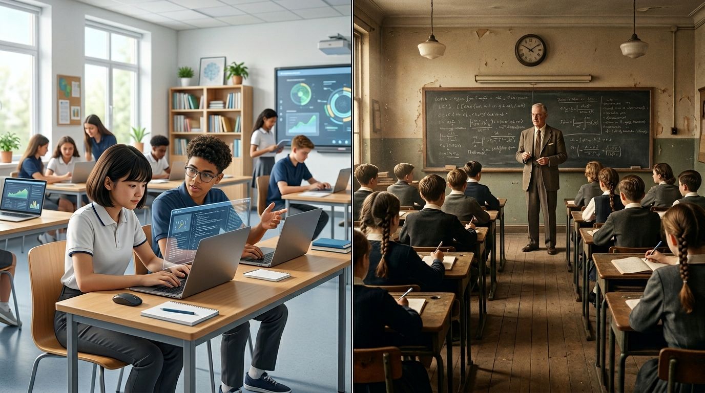 🎓Mientras los alumnos usan IA todos los días, las escuelas apenas están escribiendo reglas básicas para controlarla