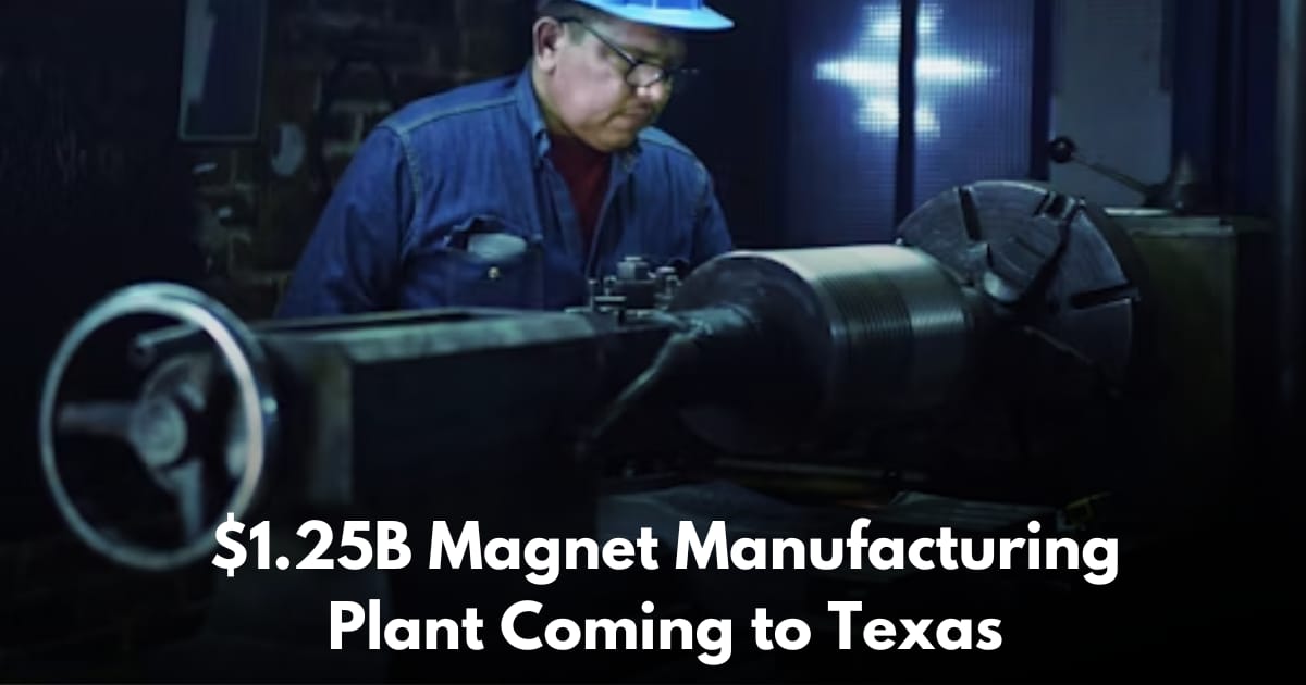 MP Materials Selects Northlake for $1.25B Rare Earth Magnet Manufacturing Campus