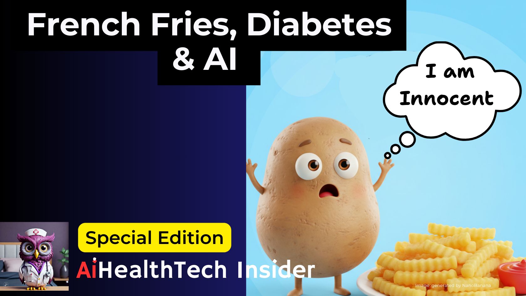 🥔 French Fries, Diabetes & AI - Special Report 