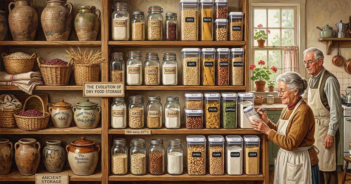 How Food Storage Evolved and Why Dry Containers Matter Today