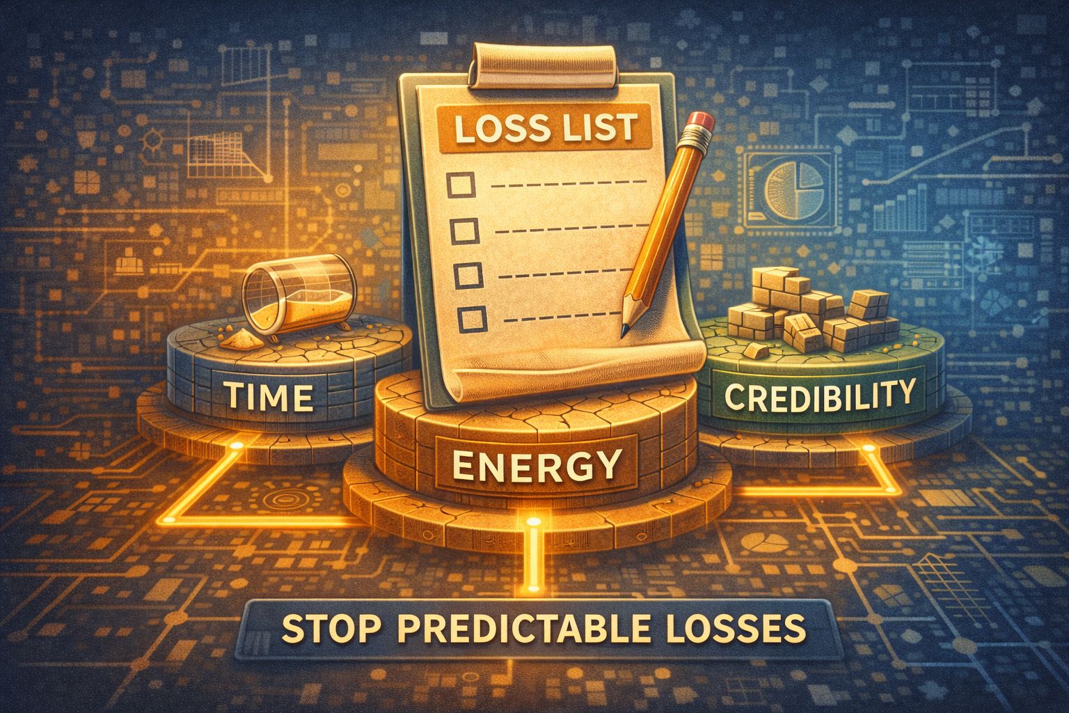 Want to Win? First List How You Lose.