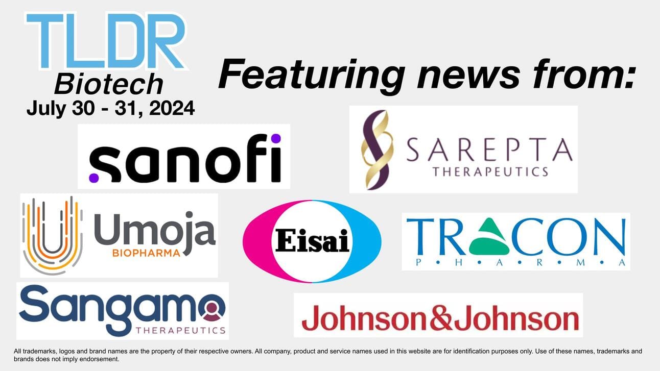 Biotech & Pharma Updates | July 30 - 31, 2024