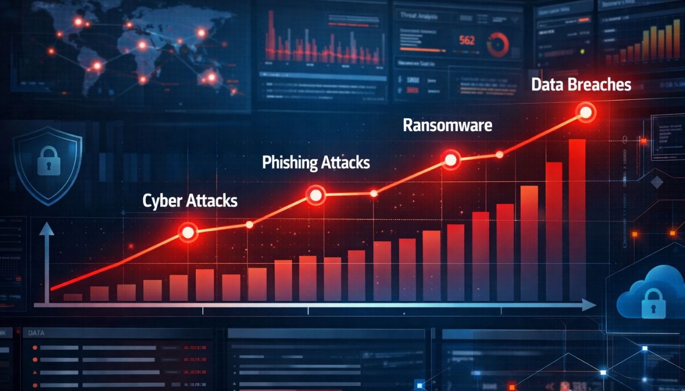 The Global Increase in Cyberattacks: Why Cyber Threats Are Rising