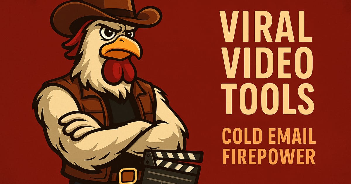 📽️ Cluck Norris Vault Access, Viral Video Tools, and Cold Email Firepower