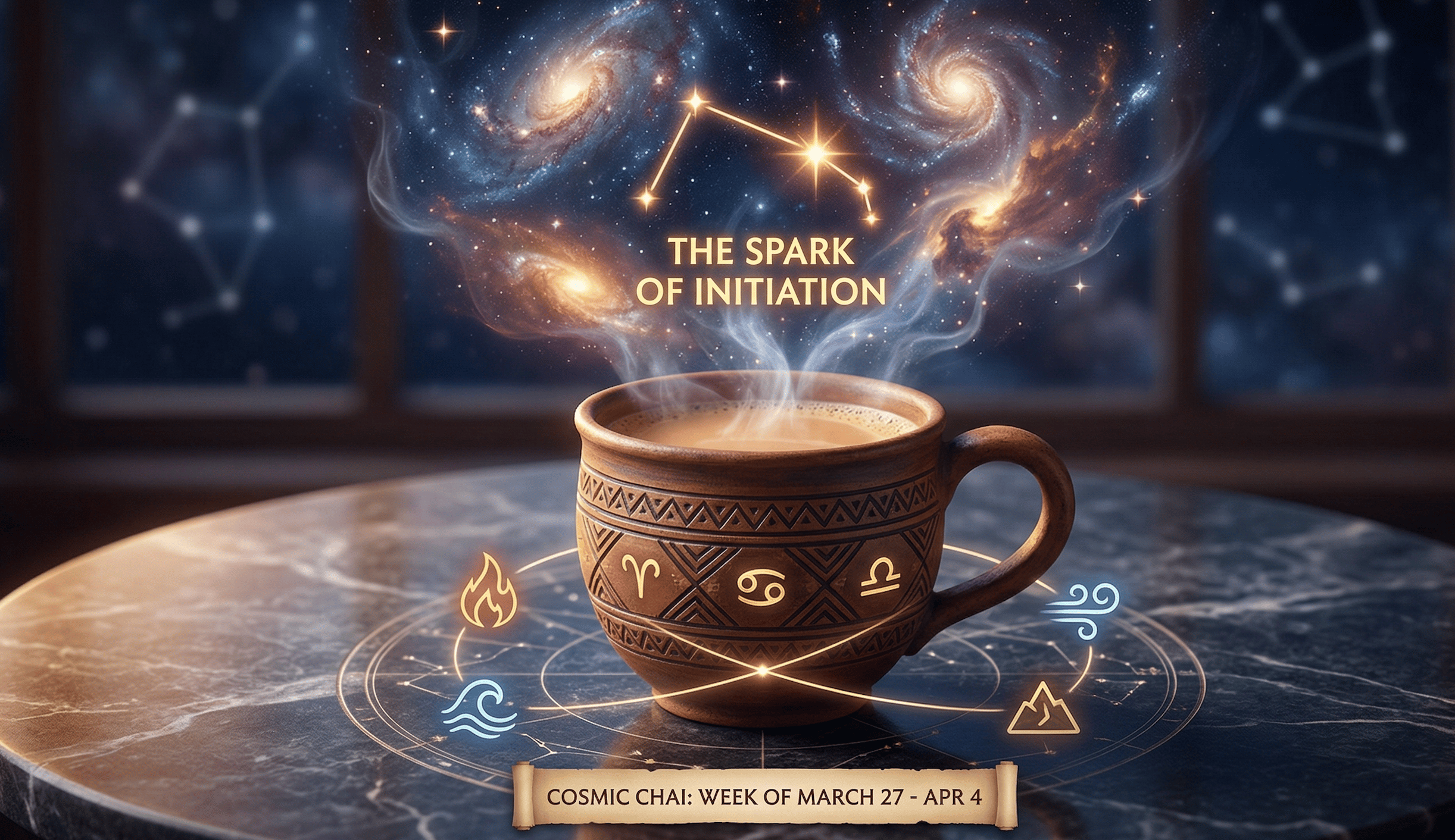 Cosmic Chai: Week of March 27-Apr 4