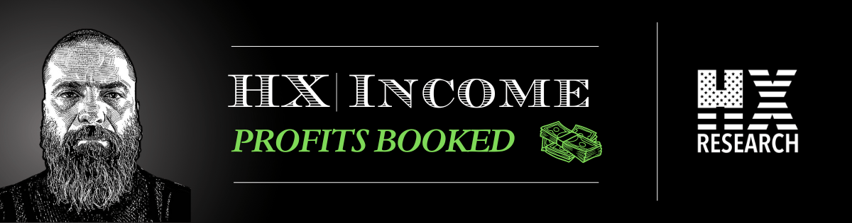Booking Our Income!  