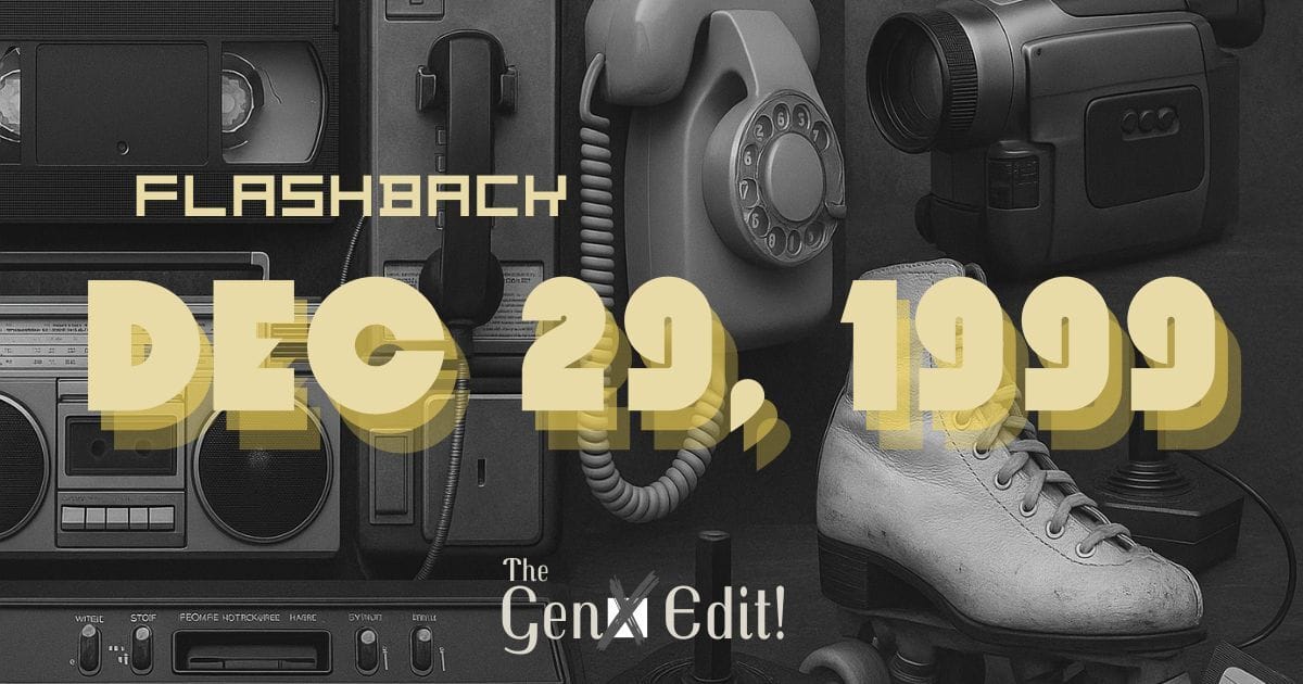 Flashback: December 29, 1999